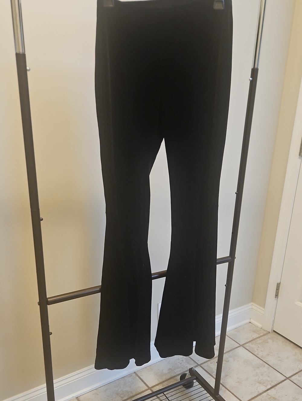 On The Road Black Boot Cut Pants